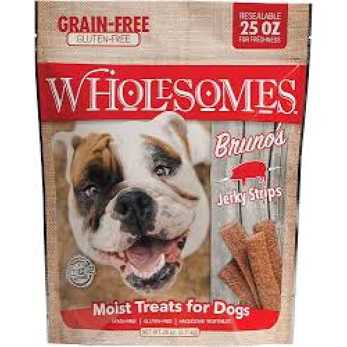 WHOLESOMES SportMix Wholesomes Bruno’s Jerky Strips Moist Treats