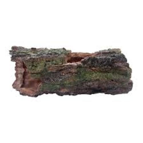 Komodo Forest Log Reptile Hideaway Brown/Green, 1ea/SM