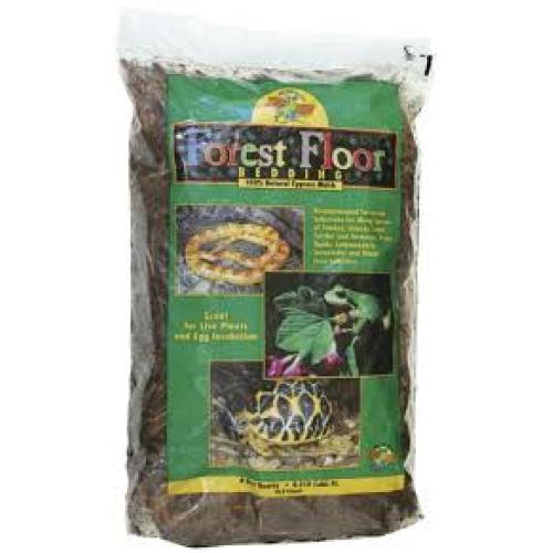 Zoo Med Forest Floor Natural Cypress Mulch Bedding Substrate Brown, 1ea/8 qt