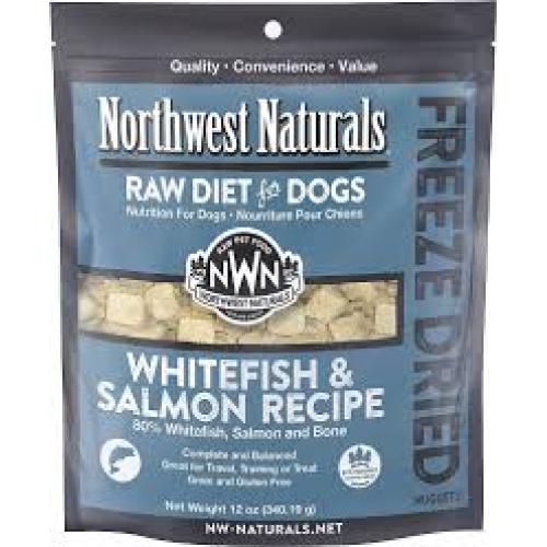 Northwest Naturals Dog Frozen Nuggets Whitefish and Salmon 6lb