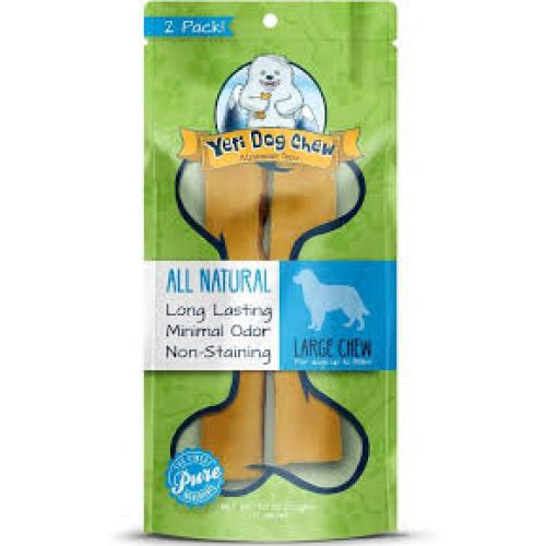 Yeti Dog Chew for Large Dogs 7oz Bag - 2 Chews per Bag