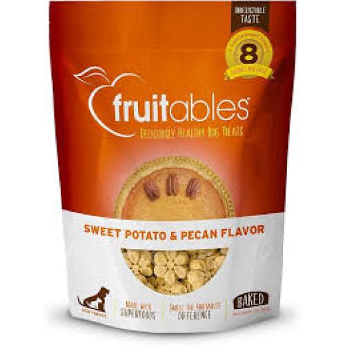 Fruitables Sweet Potato & Pecan Flavor Crunchy Dog Treats 7oz