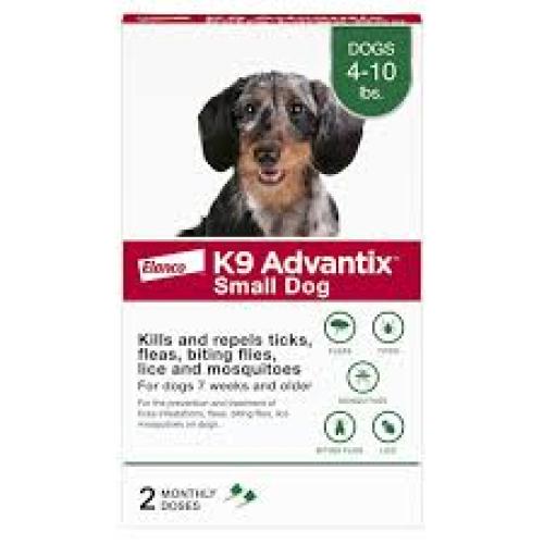 Elanco K9 Advantix Topical Flea & Tick Treatment & Prevention for Dogs 2-Month Supply, 1ea/SM Dogs