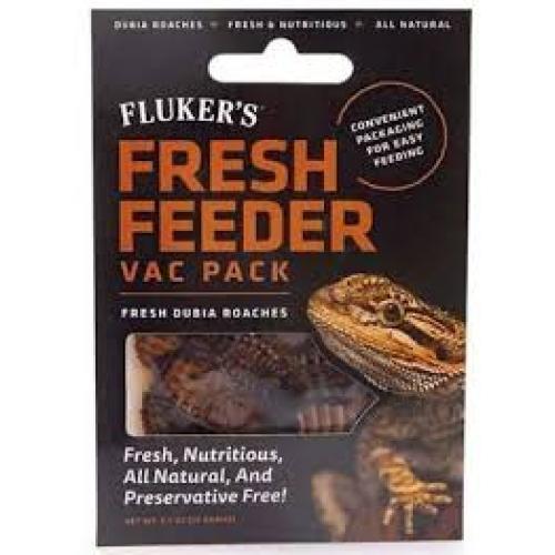 Fluker's Fresh Feeder Vac Pack Reptile Food Dubia Roaches, 1ea/.7 oz