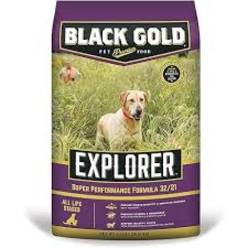 Black Gold Explorer Super Performance Formula 32/21 Dry Dog Food 40#