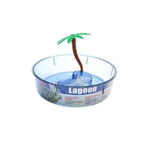 Lee's Pet Products  Round Turtle Lagoon, 8-Inch