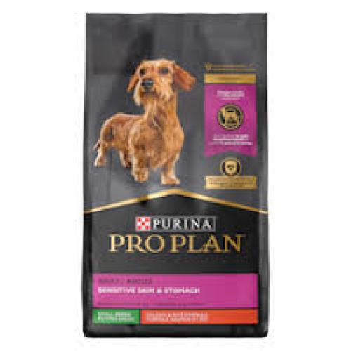 Purina Pro Plan Sensitive Skin and Stomach Adult Dog Food Small Breed Salmon and Rice Formula - 16 l