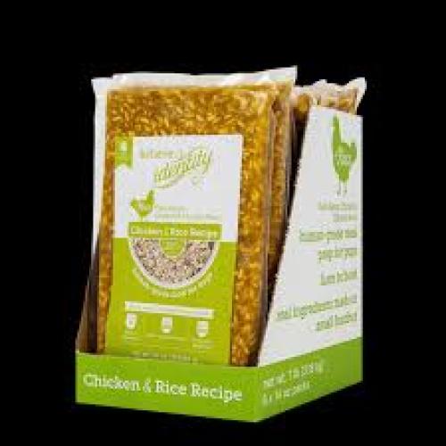 Believe Bland frozen Chicken & Rice pouch 14oz