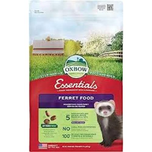 Oxbow Animal Healthy Essentials Natural Pellets Ferret Food, 4-lb bag