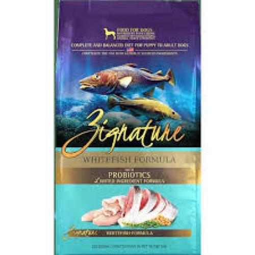 Zignature Whitefish Limited Ingredient Formula Dry Dog Food 4 lb