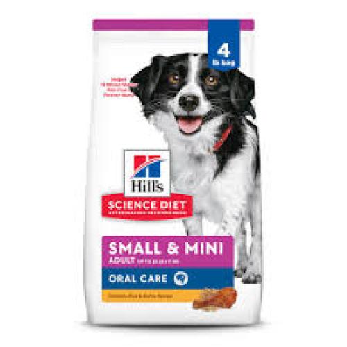 Hill's S.D. Adult Small & Mini oral care 4 lbs