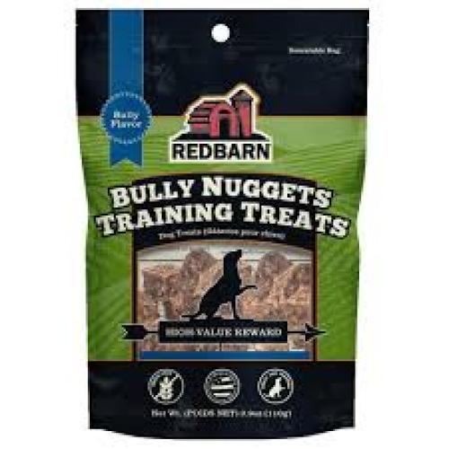 Redbarn Bully Nuggets Dog Treat Beef Lung | Nutritious Training Treat 3.5 oz