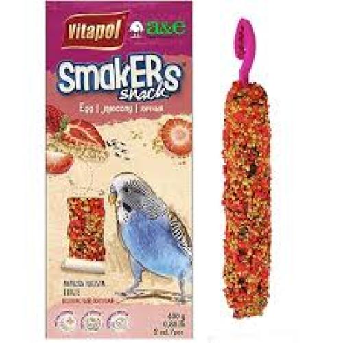 A&E Cage Company Parakeet Red Smakers Sticks Twin Pack Bird Treats