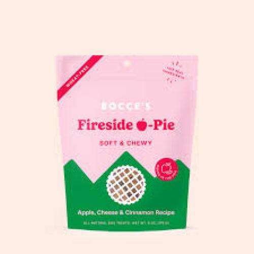 Bocce's Bakery Fireside Apple Pie Treats for Dogs, Wheat-Free Everyday Dog Treats 6 oz