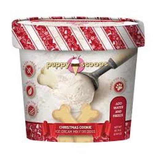 Puppy Scoops Ice Cream Mix -Christmas Cookie 2.32 oz