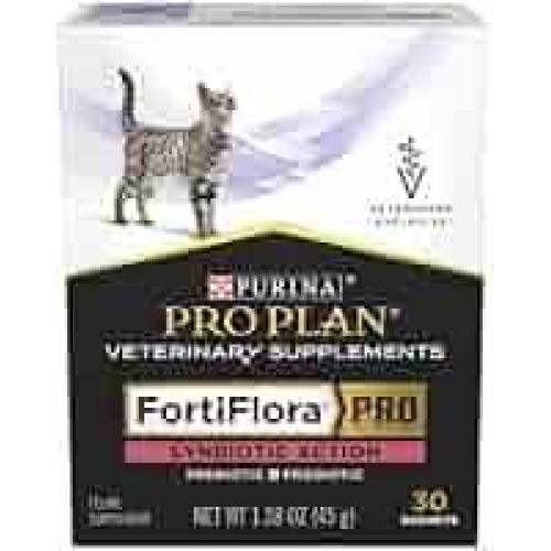 FortiFlora PRO Synbiotic Action Cat Probiotic Supplement - 1 box (30 sachets)