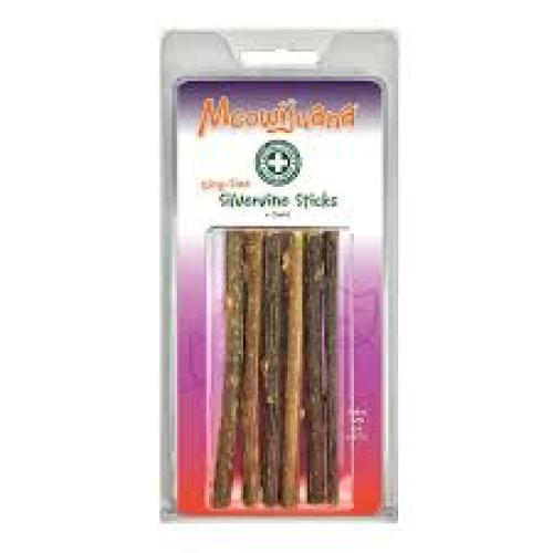 Meowijuana King-Size Silvervine Chewing Sticks (6 ct)