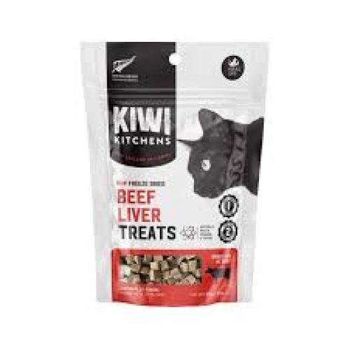 KIWI Kitchens Freeze Dried Cat Beef Liver Treats  1.05 oz