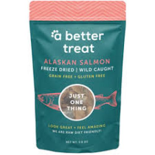 A Better Treat – Freeze Dried Salmon Dog & Cat Treats, Wild Caught, 3.0 oz