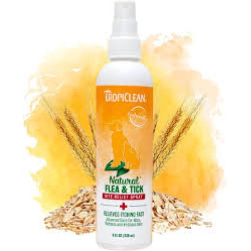ropiClean Natural Flea and Tick Bite Relief for Dogs | Advanced Care Itch | 8 fl oz