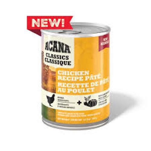 ACANA Classics Chicken Recipe Pate Wet Dog Food, 12.5 oz.