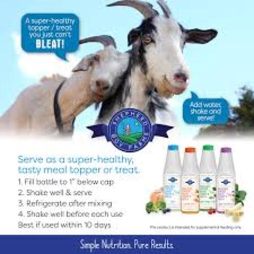 Shepherd Boy Farm FD Raw Goat Milk Super Greens Blend  16 fl oz