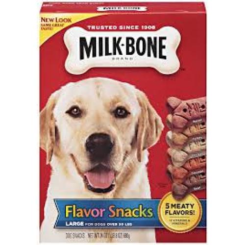 Milk bone Flavor Snacks Dog Biscuit Treats 60 oz