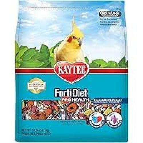 Kaytee Forti-Diet Pro Health Pet Cockatiel Food, 5 lb