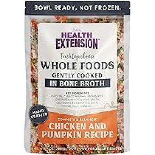 Health Extension Gently Cooked Chicken & Pumpkin Dog Food 9 oz