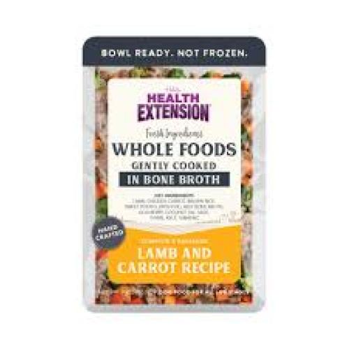 Health Extension Gently Cooked Fresh Lamb & Carrot Dog Food 9 oz