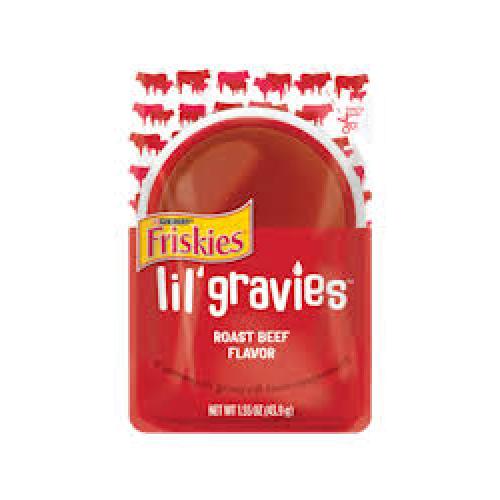 Friskies Lil Gravies Roast Beef Flavor 1.55 oz