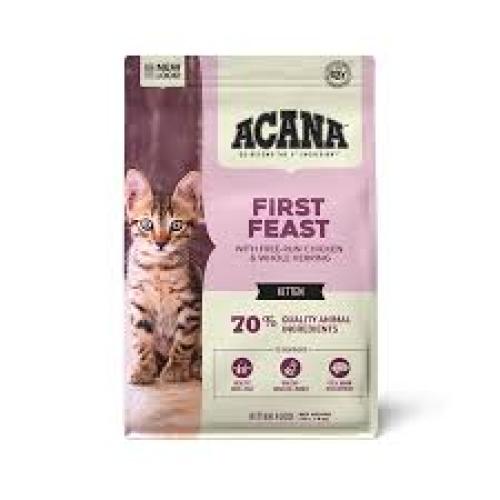 ACANA First Feast High-Protein Kitten Dry Cat Food, 4-lb bag
