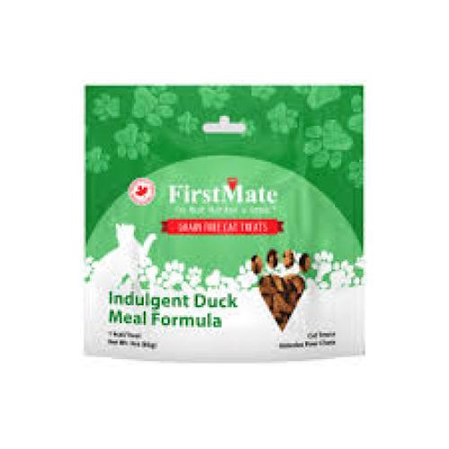 FirstMate Yummy Indulgent Duck Formula Grain Free Cat Treats 3oz