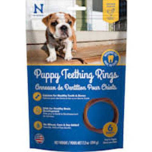 N-Bone Puppy Teething Rings Chicken Flavor 6 pack