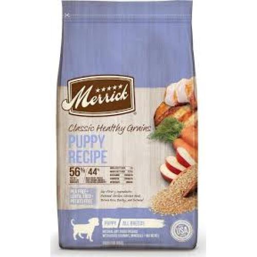 Merrick Classic Puppy Chicken & Brown Rice Recipe Dog Food, 4 Lb