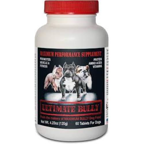 Ultimate Bully - Maximum Performance Canine Supplement, 60 Tablets