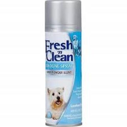 Fresh N Clean Baby Powder Scent Cologne Spray for Dogs