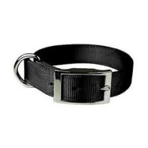 Valhoma Pet Collar Double Layer 1 3/4"x20"  Black