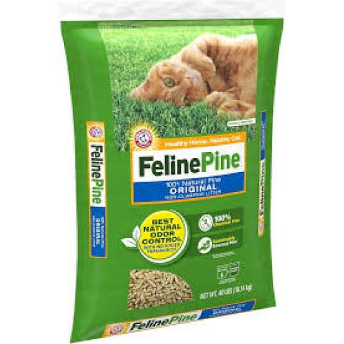 Feline Pine Original Non-Clumping Cat Litter 20 lb
