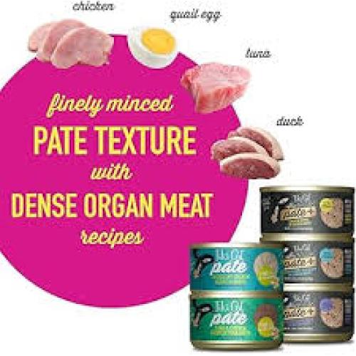 Tiki Cat Chicken Craves Variety Pack Grain-Free Pate Wet Cat Food, 2.8-oz can, case of 24