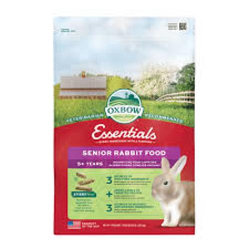 Oxbow Animal Healthy Essentials Natural Pellets Senior Rabbit Food, 4-lb bag