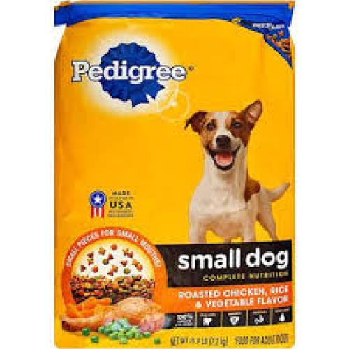 Pedigree Roasted Chicken, Rice & Vegetable Flavor Small Dog Adult Complete Nutrition 14 lb
