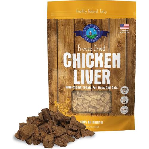 Shepherd Boy Farm Freeze Dried Chicken Liver 8 oz