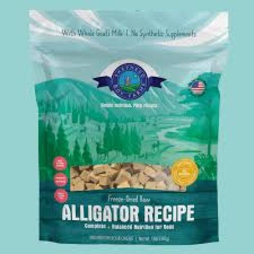 Shepherd Boy Farms Alligator Recipe Freeze-Dried Dog Food, 14-oz bag
