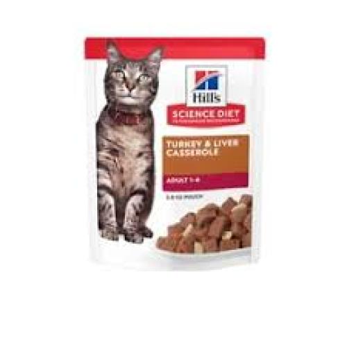 Hill's Science Diet Adult Wet Cat Food - Chunks & Gravy, 2.8 oz Pouch
