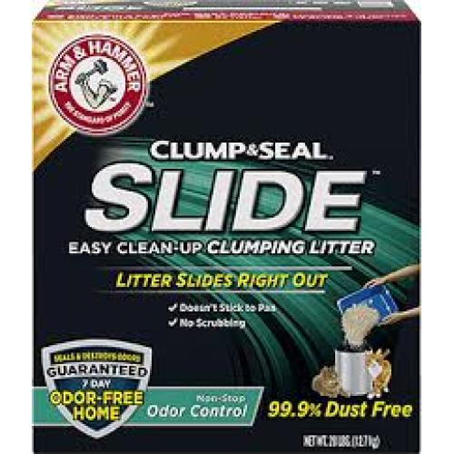 Arm & Hammer Slide Non-Stop Odor Control Clumping Cat Litter 28 lb