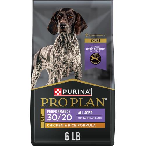 Purina Pro Plan Sport Performance 30/20 Chicken and Rice Formula High Protein Dog Food - 6 lb. Bag