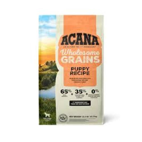 Acana Wholesome Grains Dry Puppy  Food Chicken, Eggs & Turkey, 1ea/4 lb