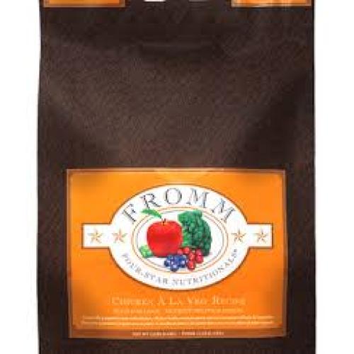 Fromm Four-Star Nutritionals Chicken A La Veg Dog Food - Premium Dry Dog Food - Chicken Recipe - 12#
