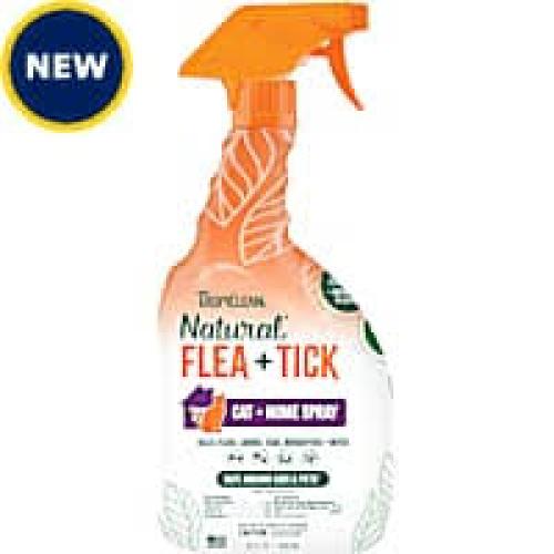 TropiClean Natural* Flea + Tick Home + Cat Spray, 32 oz.